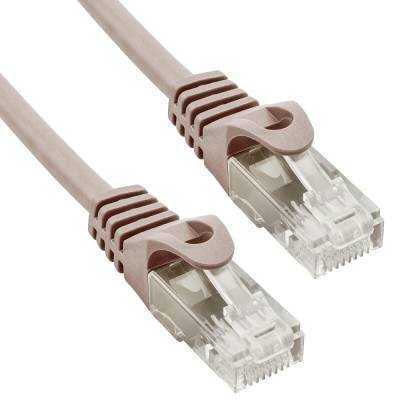Cable de red rj45 utp phasak phk 1630 cat.6/ 30m/ gris