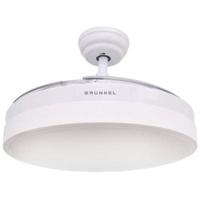 Ventilador de techo grunkel skywind-42bl/ 40w/ 3 aspas 106cm/ 6 velocidades