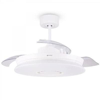 Ventilador de techo grunkel skywind-42bt/ 20w/ 3 aspas 106cm/ 6 velocidades