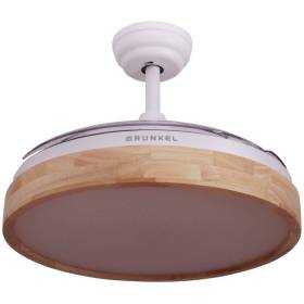 Ventilador de techo grunkel skywind-42wo/ 40w/ 3 aspas 106cm/ 6 velocidades
