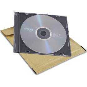 Bolsa de burbujas acolchada para cds fellowes bankers box cd 180x160/ pack de 10 unidades
