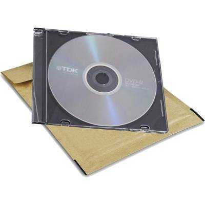 Bolsa de burbujas acolchada para cds fellowes bankers box cd 180x160/ pack de 10 unidades