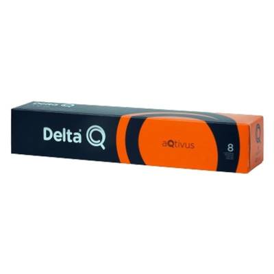 Cápsula delta aqtivus para cafeteras delta/ caja de 10