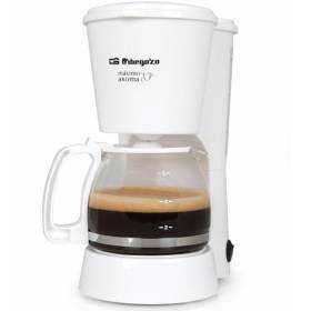 Cafetera de goteo orbegozo cg 4012 b/ 6 tazas/ blanca