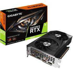 Tarjeta gráfica gigabyte geforce rtx 3060 windforce oc 12g/ 12gb gddr6/ lhr