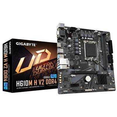 Placa base gigabyte h610m h v2 ddr4 socket 1700/ micro atx
