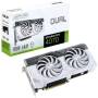Tarjeta gráfica asus dual geforce rtx 4070 white edition/ 12gb gddr6x