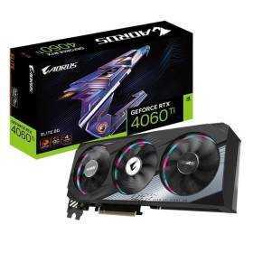 Tarjeta gráfica gigabyte aorus geforce rtx 4060 ti elite 8g/ 8gb gddr6