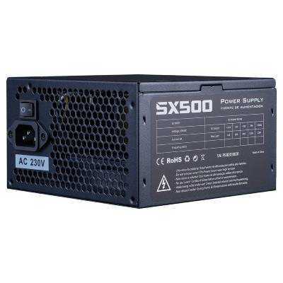 Fuente de alimentación hiditec sx 500/ 500w/ ventilador 12cm