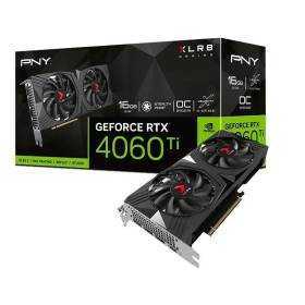 Tarjeta gráfica pny geforce rtx 4060 ti oc xlr8 gaming verto overclocked dual fan/ 16gb gddr6