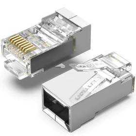 Conector rj45 vention idar0-50/ cat.5e/ 50 uds