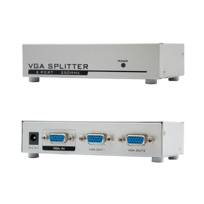 Conmutador vga nanocable 10.25.0002/ 1 entrada-2 salidas