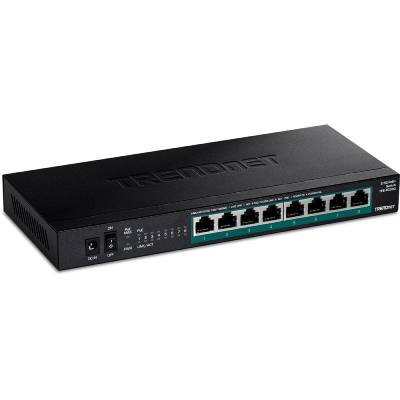 Switch trendnet tpe-tg380 8 puertos/ rj-45 gigabit 10/100/1000 poe