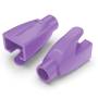 Funda protectora rj45 vention iodv0-100/ 100 uds/ morado