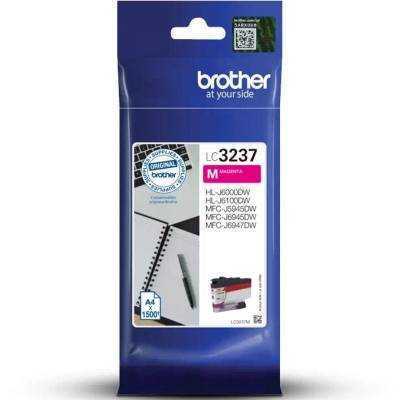 Cartucho de tinta original brother lc-3237m/ magenta