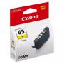 Cartucho de tinta original canon cli-65y/ amarillo
