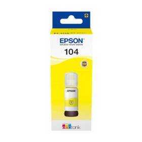 Botella de tinta original epson nº104/ amarillo