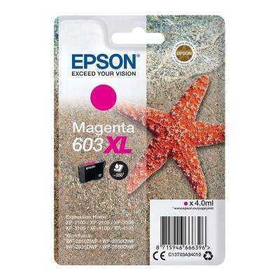 Cartucho de tinta original epson nº603 xl alta capacidad/ magenta