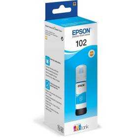 Botella de tinta original epson nº102/ cian