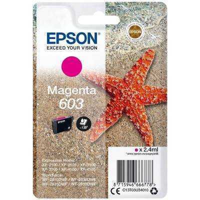 Cartucho de tinta original epson nº603/ magenta