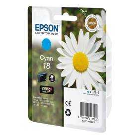 Cartucho de tinta original epson nº18/ cian