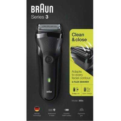 Afeitadora braun series 3 300s/ con batería