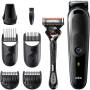 Recortadora 7 en 1 braun mgk 5345/ con batería/ 7 accesorios