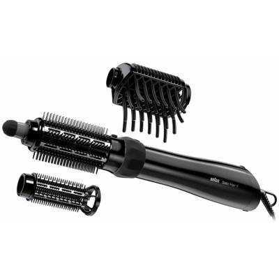 Cepillo moldeador para el pelo braun satin hair 5 as530/ negro