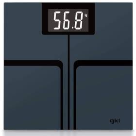 Báscula de baño gkl fitmax black/ hasta 200kg