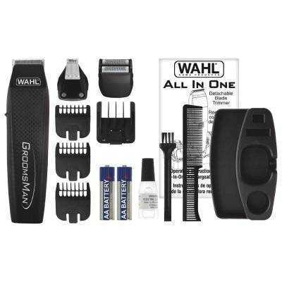Cortabarbas wahl groomsman all in 5537-3016/ a pilas/ 11 accesorios