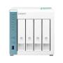 Nas qnap ts-431k/ 4 bahías 3.5'- 2.5'/ 1gb ddr3/ formato torre