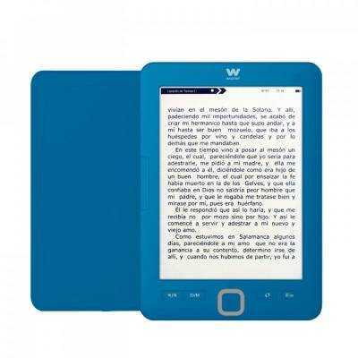 Libro electrónico ebook woxter scriba 195/ 6'/ tinta electrónica/ azul