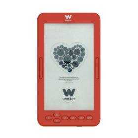 Libro electrónico ebook woxter scriba 195 s/ 4.7'/ tinta electrónica/ rojo