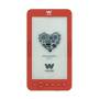 Libro electrónico ebook woxter scriba 195 s/ 4.7'/ tinta electrónica/ rojo