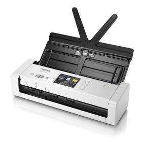 Escáner documental brother ads-1700w con alimentador de documentos adf/ doble cara