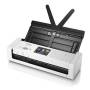 Escáner documental brother ads-1700w con alimentador de documentos adf/ doble cara