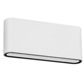Aplique exterior iglux lupo cct 10051-bl-cct/ potencia 12w/ 1200 lúmenes/ 3000ºk-4000ºk