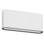 Aplique exterior iglux lupo cct 10051-bl-cct/ potencia 12w/ 1200 lúmenes/ 3000ºk-4000ºk