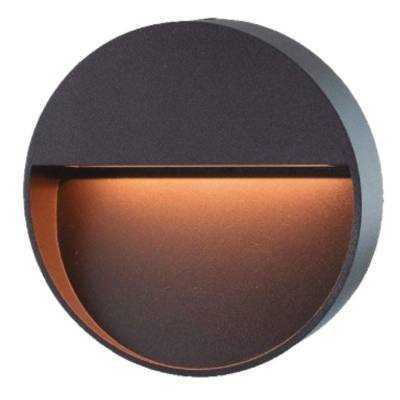 Aplique exterior iglux aswad redondo 20501-c/ potencia 6w/ 120 lúmenes/ 3000ºk