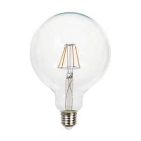 Bombilla led iglux fil-g125-8c v2/ casquillo e27/ 8w/ 800 lúmenes/ 2700k