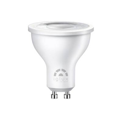 Bombilla led iglux xd-0860-f v2/ casquillo gu10/ 8w/ 690 lúmenes/ 5500k