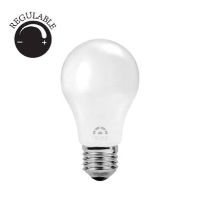Bombilla led regulable iglux xstdim-0927-f v2/ casquillo e27/ 9w/ 820 lúmenes/ 5500k
