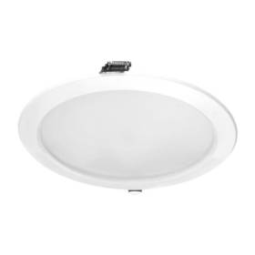 Downlight iglux 102320-fb/ circular/ ø235 x 35mm/ potencia 25w/ 2300 lúmenes/ 6000ºk/ blanco