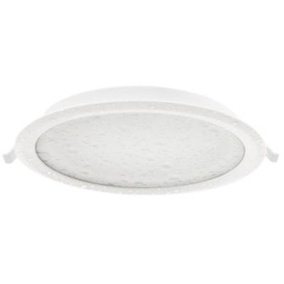 Downlight iglux ig-54-7r-c/ circular/ ø115 x 29.5mm/ potencia 7w/ 540 lúmenes/ 3000ºk/ blanco