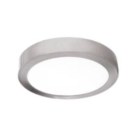 Downlight iglux sup-102318-ns/ circular/ ø220 x 35mm/ potencia 18w/ 1620 lúmenes/ 4000ºk/ níquel
