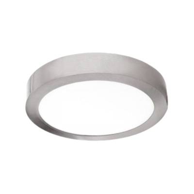Downlight iglux sup-102318-ns/ circular/ ø220 x 35mm/ potencia 18w/ 1620 lúmenes/ 4000ºk/ níquel