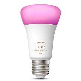 Bombilla led inteligente philips hue white and color a60/ casquillo e27/ 9w/ 1100 lúmenes/ 2000k-6500k/ precisa philips hue