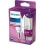 Bombilla led philips led/ casquillo e14/ 4.9w/ 470 lúmenes/ 4000k/ pack de 2 uds