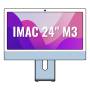 Apple imac 24' retina 4,5k / m3 8-core cpu/ 8gb/ 256gb ssd/ 10-core gpu/ azul