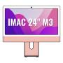 Apple imac 24' retina 4,5k / m3 8-core cpu/ 8gb/ 256gb ssd/ 10-core gpu/ rosa